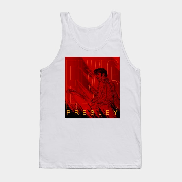 Elvis Presley The Best Of The '68 Comeback Tank Top by snewen